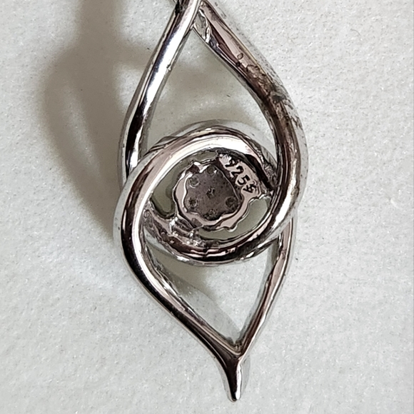 Kay Jewelers Sterling Silver and Diamond Mother's Day Necklace - Picture 4 of 6